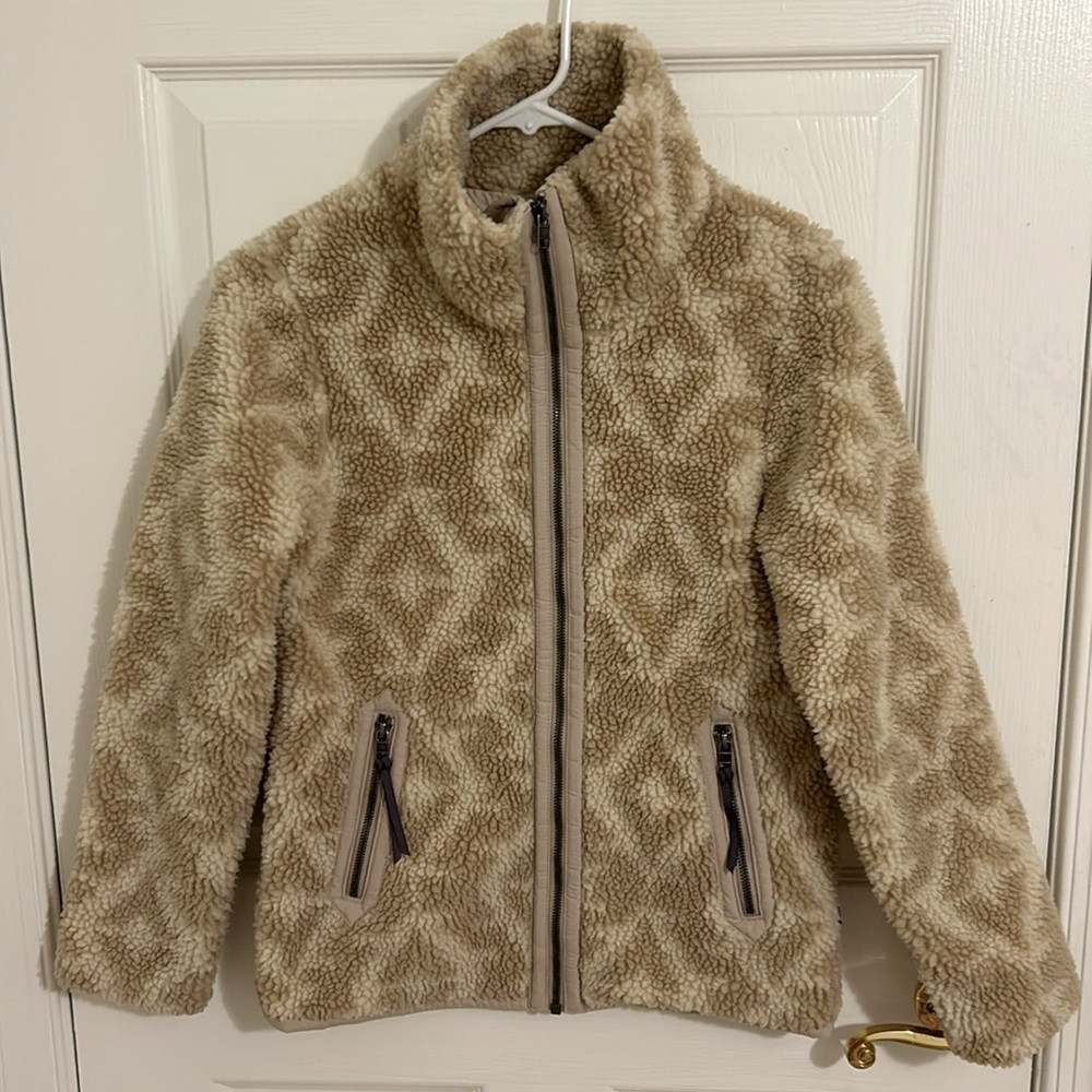 Patagonia Women's Divided Sky Fleece Jacket Field Geo Pumice New Size XS - Picture 6 of 16